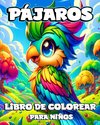 Libro de Colorear de Pájaros para Niños