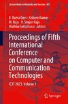 Proceedings of Fifth International Conference on Computer and Communication Technologies