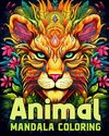 Animal Mandala Coloring Book For Adults