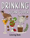 Drinking Sugar Glider Coloring Book