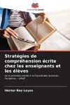 Stratégies de compréhension écrite chez les enseignants et les élèves