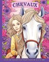 Chevaux Livre de Coloriage pour Filles de 8 à 12 Ans