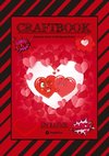 CRAFTBOOK - VERLIEBT - LIEBE MOTIVE - FREUNDSCHAFTSBAND - BASTELN - RÄTSEL - AUSMALVORLAGEN - AUFGABEN - HERZEN