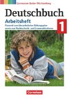 Deutschbuch Gymnasium Band 1: 5. Schuljahr. Baden-Württemberg - Bildungsplan 2016 - Arbeitsheft mit Lösungen