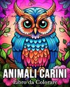 Animali Carini Libro da Colorare