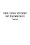 The Yoga Sutras of Patanjali