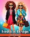 Fashion Design Coloring Book