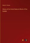 History of the United States in Words of One Syllable