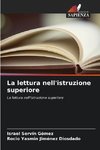 La lettura nell'istruzione superiore