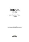 Sonata para flauta, viola y arpa, Op. 9c