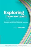 Exploring how we teach