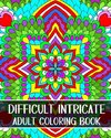 Difficult Intricate Adult Coloring Book