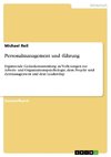 Personalmanagement und -führung