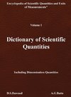 DICTIONARY OF SCIENTIFIC QUANTITIES - Volume I