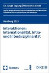 Interaktionen: Internationalität, Intra- und Interdisziplinarität