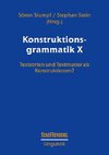 Konstruktionsgrammatik X