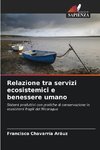 Relazione tra servizi ecosistemici e benessere umano