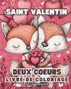 Deux coeurs - Saint Valentin livre de coloriage pour enfants