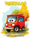 Libro de Colorear Vehículos para Niños Pequeños