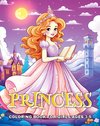 Princess Coloring Book for Girls Ages 3-5