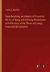 Deep Breathing, as a Means of Promoting the Art of Song, and of Curing Weaknesses and Affections of the Throat and Lungs, Especially Consumption