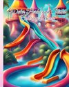 Water Parks and Slides Coloring Book For Kids