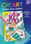 Ravensburger CreArt Malen nach Zahlen ab 7: Feen, Elfen, Meerjungfrauen, Großes Malbuch, 48 Motive