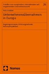 Unternehmensübernahmen in Europa