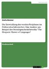 Die Entwicklung der werden-Periphrase im Frühneuhochdeutschen. Eine Analyse am Beispiel des Fremdsprachenlehrwerks 