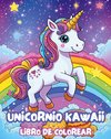 Unicornio Kawaii - Libro de Colorear