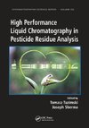 High Performance Liquid Chromatography in Pesticide Residue Analysis