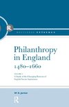 Philanthropy in England, 1480 - 1660