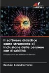 Il software didattico come strumento di inclusione delle persone con disabilità