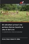 Gli attrattori primari che portano Dorcas Gazelle al sito di Soil Lick