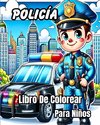 Policía Libro De Colorear Para Niños