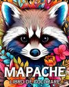 Mapache Libro de Colorear