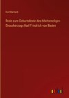 Rede zum Geburtsfeste des höchstseligen Grossherzogs Karl Friedrich von Baden