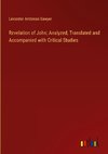 Revelation of John; Analyzed, Translated and Accompanied with Critical Studies