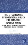 The Effectiveness of Educational Policy for Bias-Free Teacher Hiring