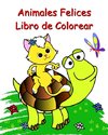 Animales Felices Libro de Colorear