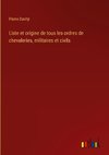 Liste et origine de tous les ordres de chevaleries, militaires et civils