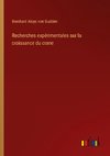 Recherches expérimentales sur la croissance du crane