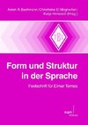 Form und Struktur in der Sprache