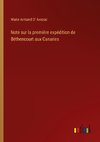 Note sur la première expédition de Béthencourt aux Canaries