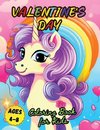 Valentine's Day Coloring Book for Kids Ages 4-8