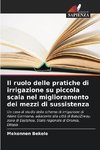 Il ruolo delle pratiche di irrigazione su piccola scala nel miglioramento dei mezzi di sussistenza