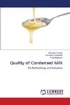 Quality of Condensed Milk