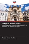 Langue et normes :