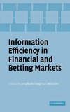 Information Efficiency in Financial and Betting Markets