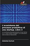 L'ecosistema del processo produttivo di una startup. Libro 3